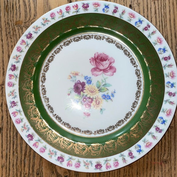 Vintage Porcelain German Bavarian Ceramic China Plate - Picture 2 of 5